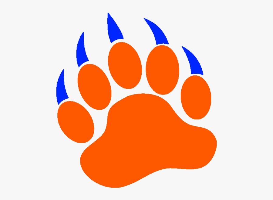 Transparent Furries Png - Blue Bear Paw Png, Transparent Clipart