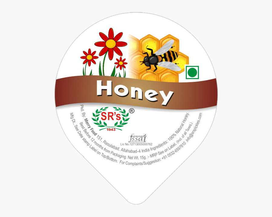 Transparent Honeycomb Clipart - Label, Transparent Clipart