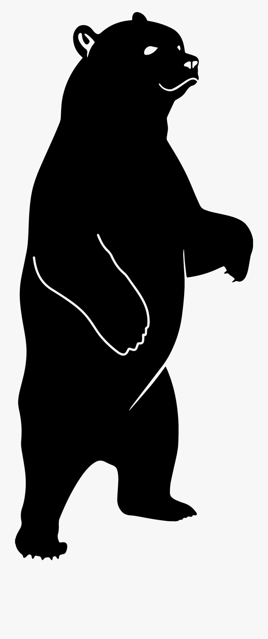 Bear Dxf, Transparent Clipart