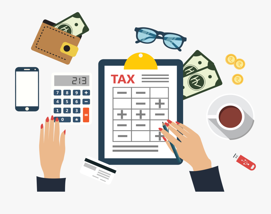 New Tax Brackets - Tax Illustration Png, Transparent Clipart