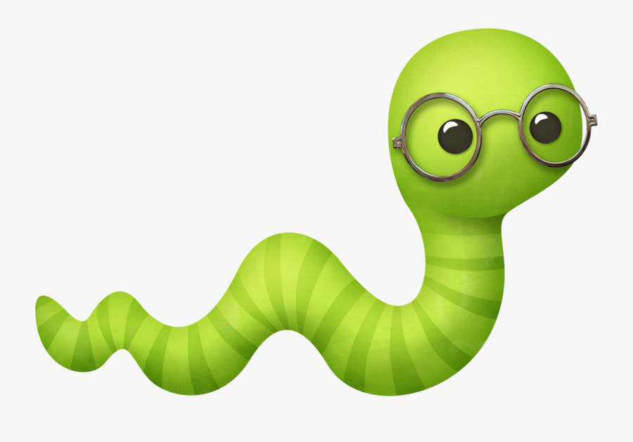 Inchworm Larva Transparent Free - Cute Worm Drawing, Transparent Clipart