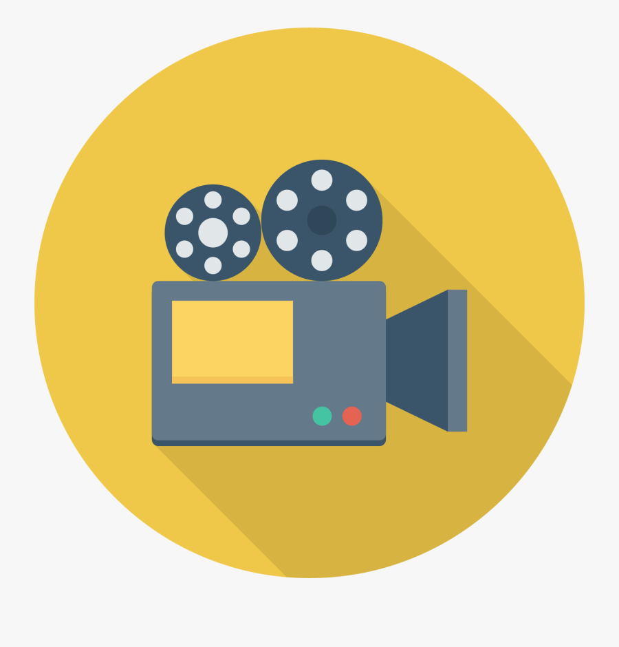 Filmmaking Cinematography Movie Camera - Film Camera Icon Png, Transparent Clipart