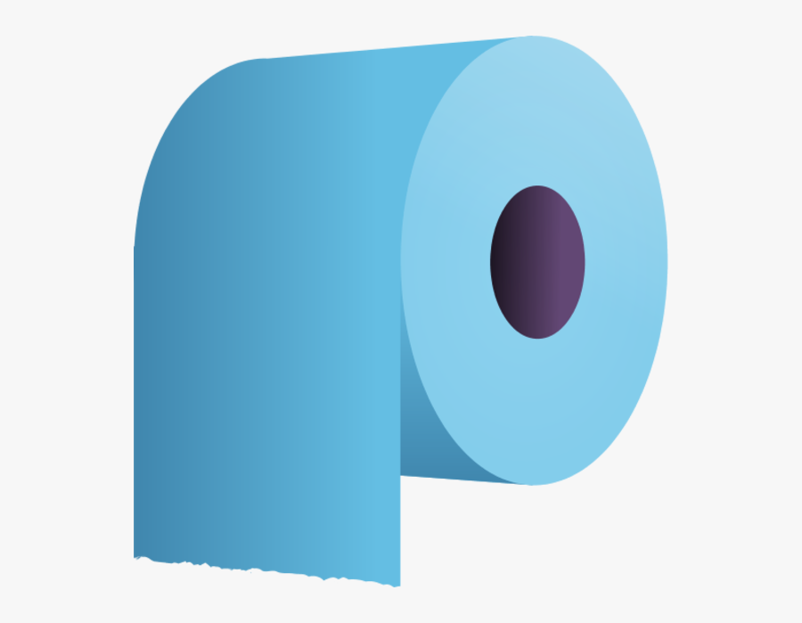 Toilet Paper Png Clipart - Blue Paper Towel Clipart, Transparent Clipart
