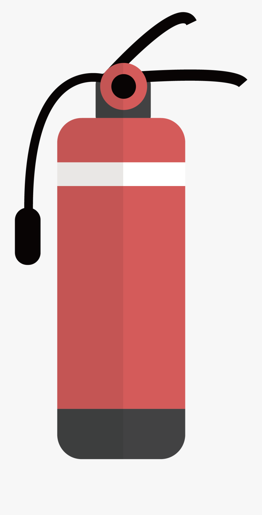 Conflagration Fire Extinguisher Firefighting - ถัง ดับ เพลิง การ์ตูน, Transparent Clipart
