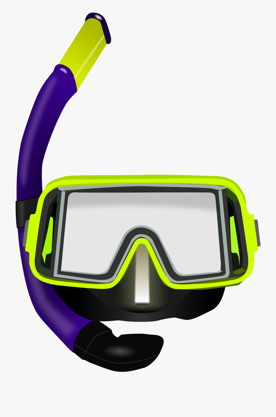 Diving Clipart Goggles - Scuba Mask Clipart, Transparent Clipart