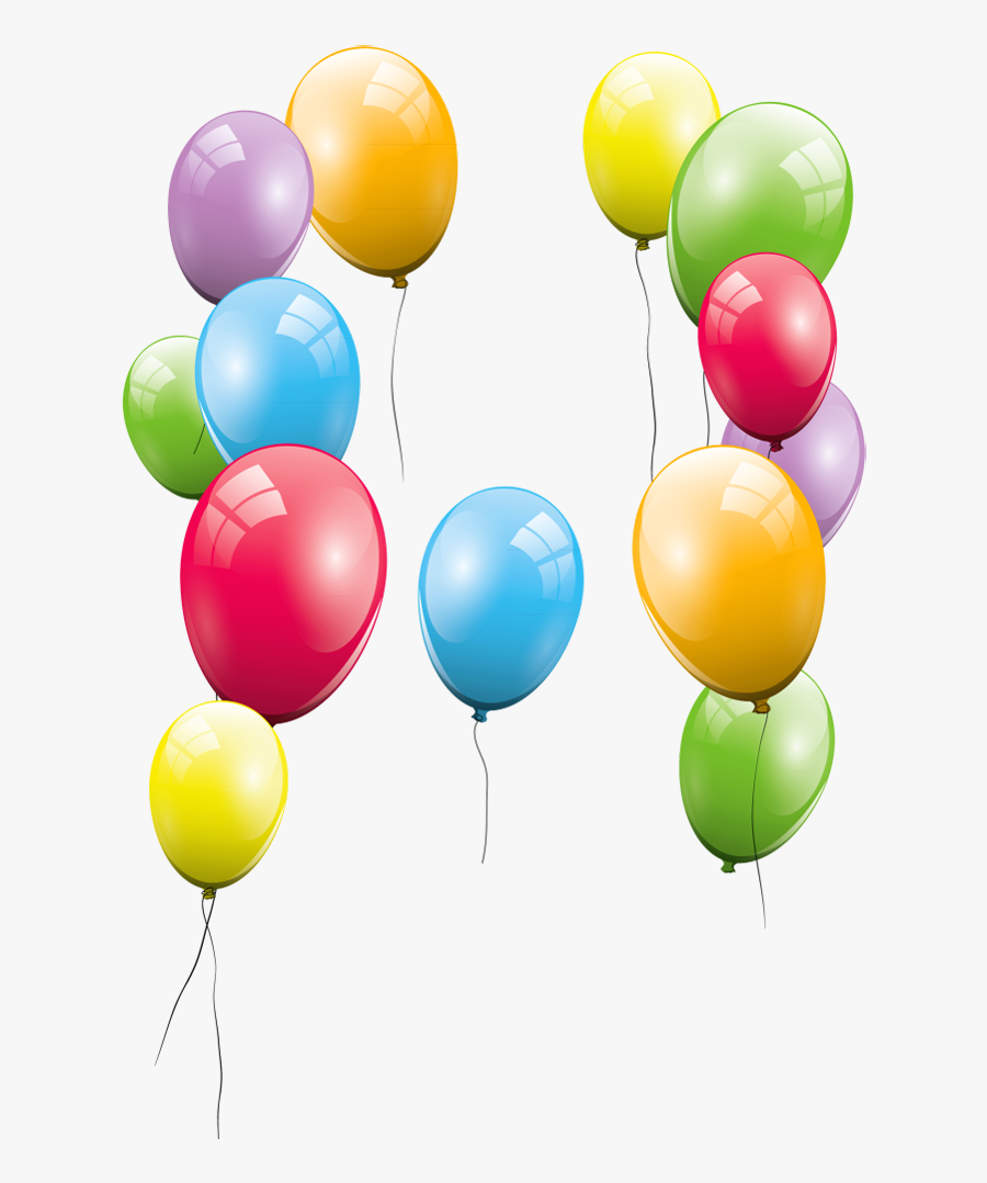 Transparent Party Ballons Png - Balloons Gif Transparent Background, Transparent Clipart