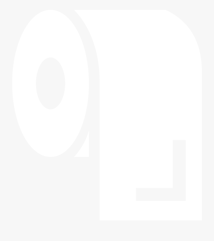 Toilet Paper/bath Tissue - Circle, Transparent Clipart