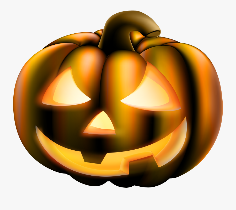 Pumpkin Clipart High Resolution - Scary Pumpkin Clip Art, Transparent Clipart