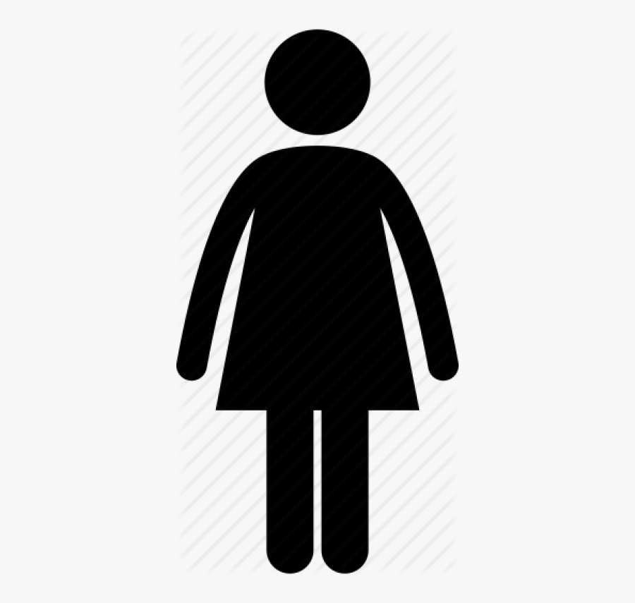 Ladies Toilet Png Clipart , Png Download - Female Toilet Sign Png, Transparent Clipart