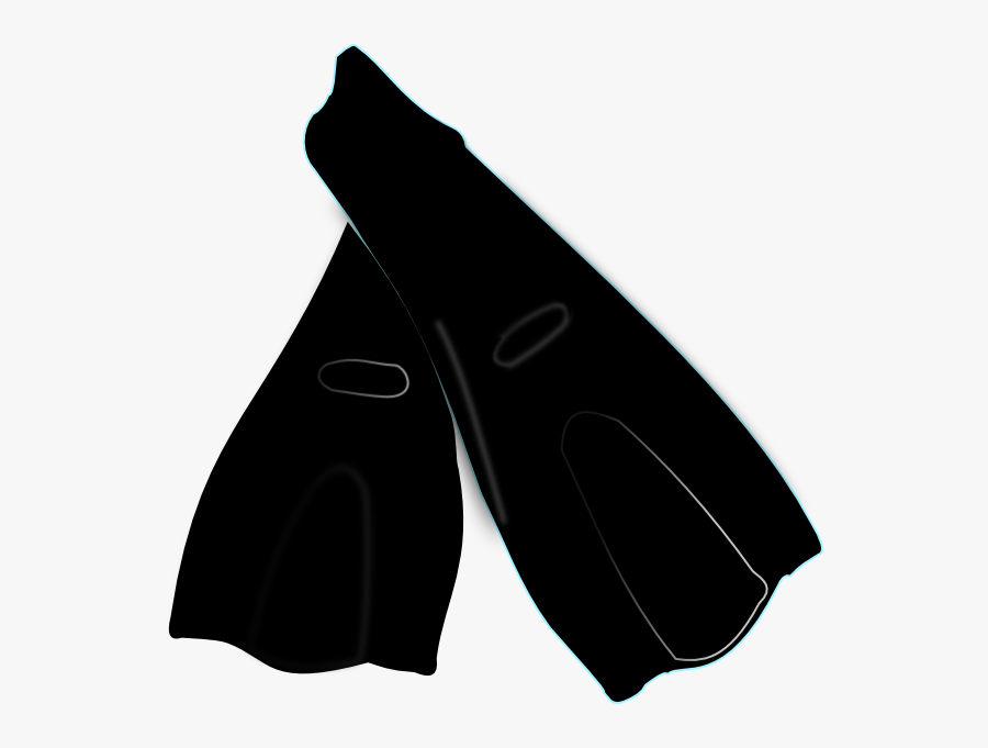 Scuba Diving Fins Clip Art - Umbrella, Transparent Clipart
