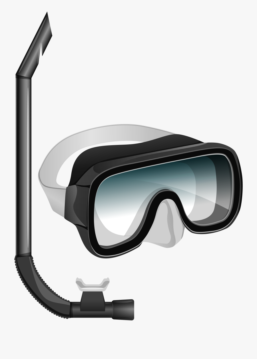 Cressi-sub Mask Transparent Snorkel Diving Scuba Snorkeling - Snorkel Transparent Background, Transparent Clipart