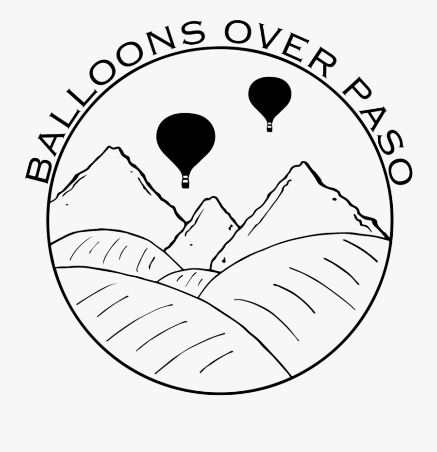 Mere Clipart Balloons - Line Art, Transparent Clipart
