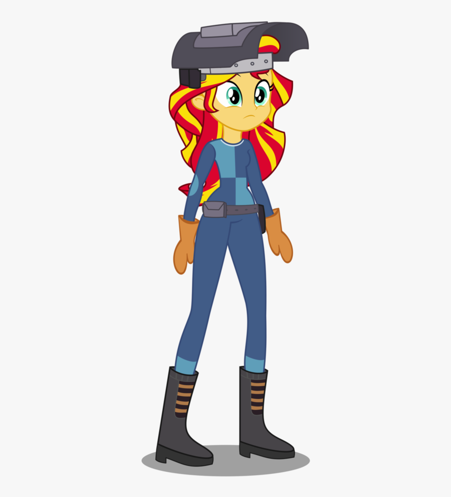 Transparent Welding Clipart - Sunset Shimmer, Transparent Clipart