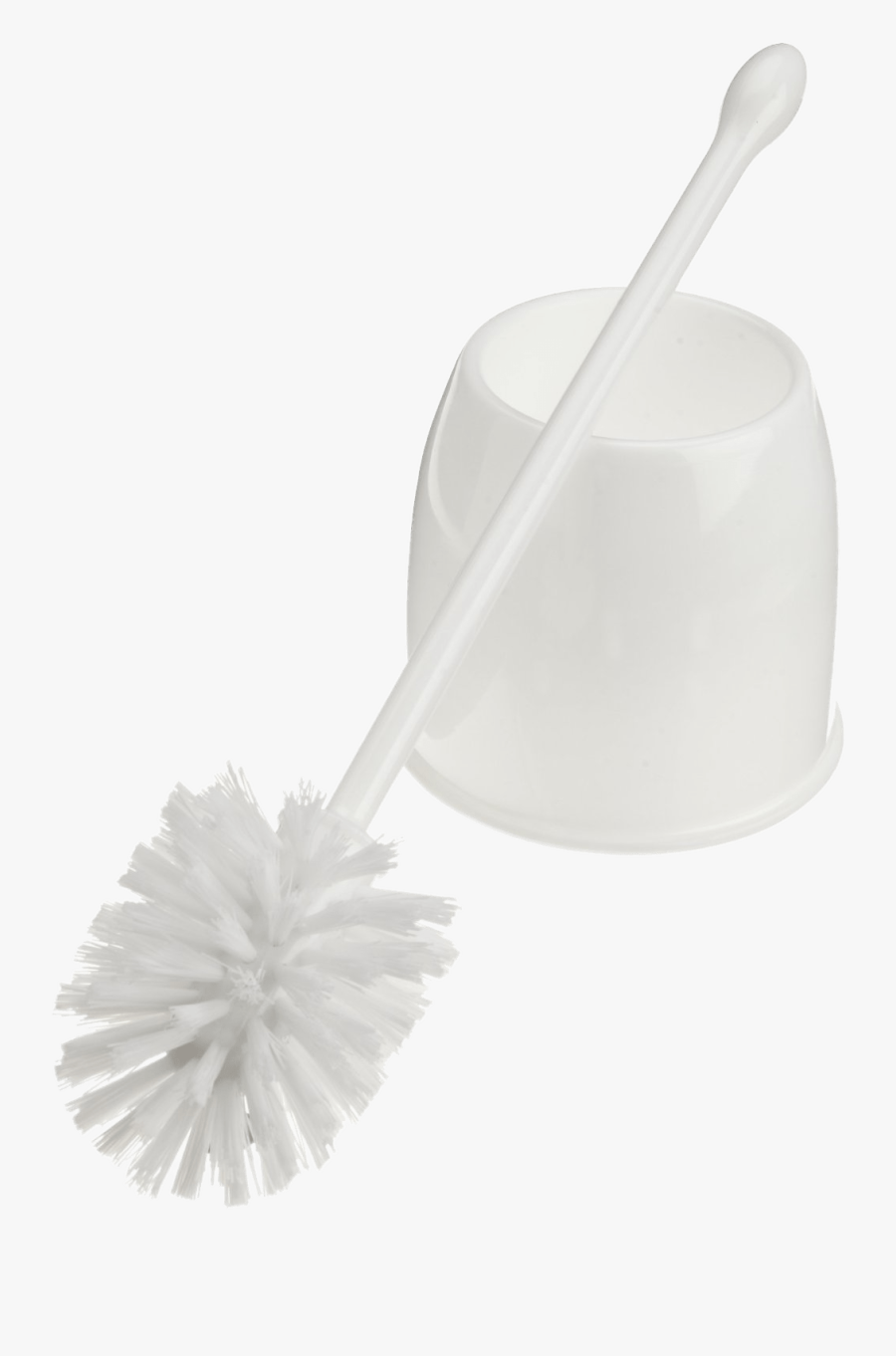 Toilet Brush White - Toilet Brush Transparent Background, Transparent Clipart