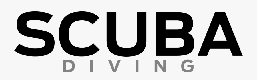 Scuba Diving Magazine Logo, Transparent Clipart