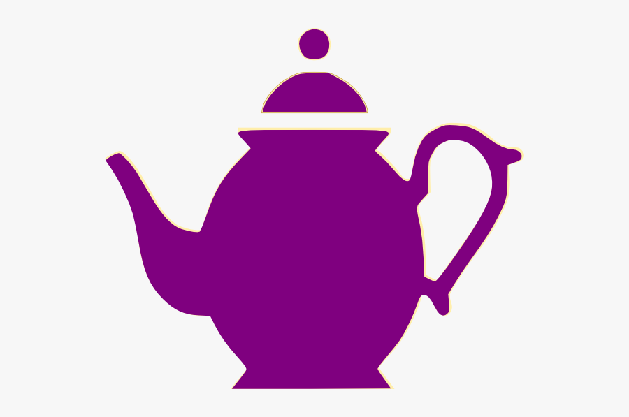 Teapot Purple Frames Illustrations - Clipart Teapots, Transparent Clipart