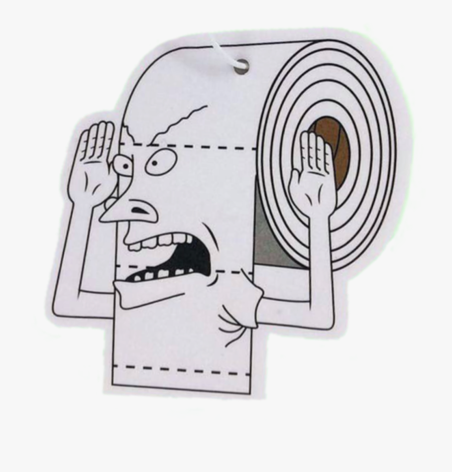 #stickergang #cornholio #beavis #butthead #toilet #paper - Sketch, Transparent Clipart
