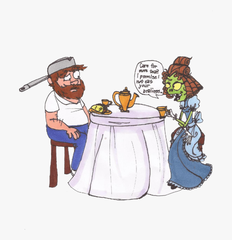 At-tea Party By Niftynautilus - Cartoon, Transparent Clipart