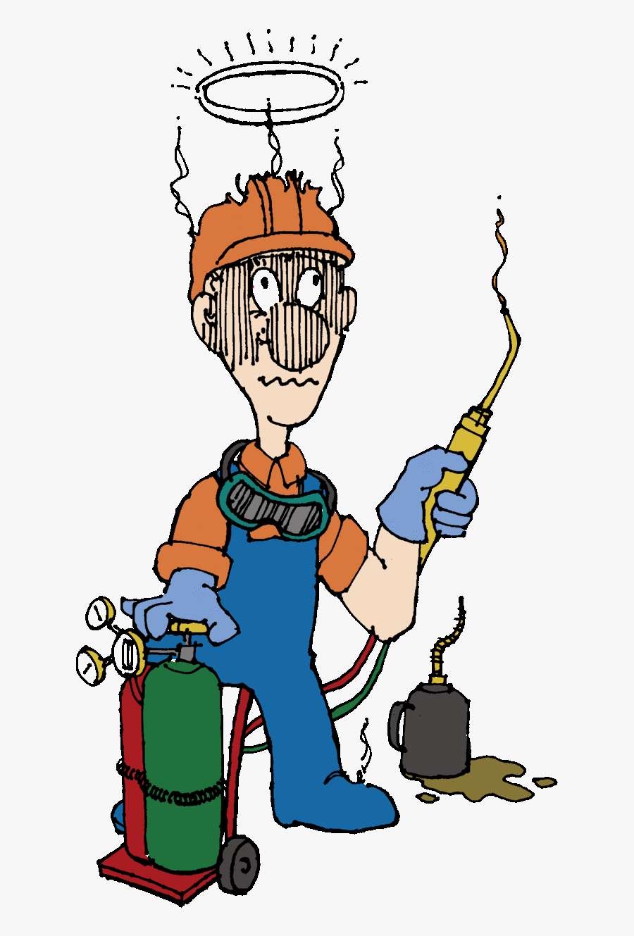 Clip Art Clipart Human Behavior Clip Art - Welding Safety Clipart, Transparent Clipart