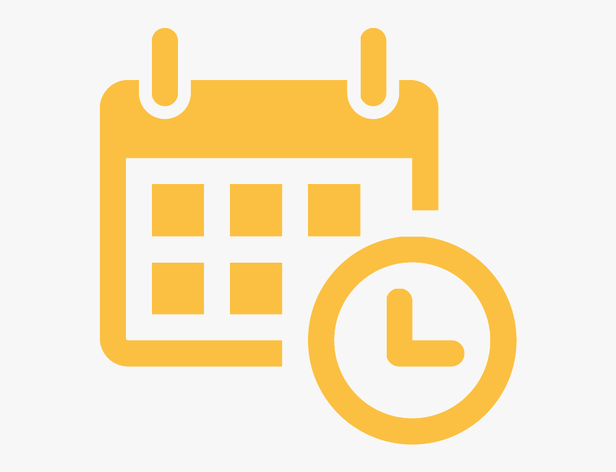 Transparent Convenient Clipart - Calendar Clock Icon Png, Transparent Clipart