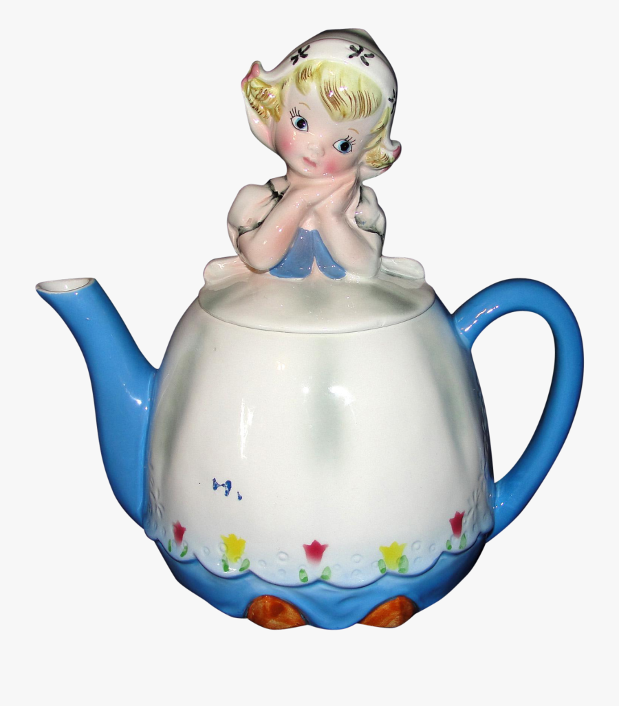 Teapot Clipart Beautiful Teapot - Girl Teapot Art, Transparent Clipart