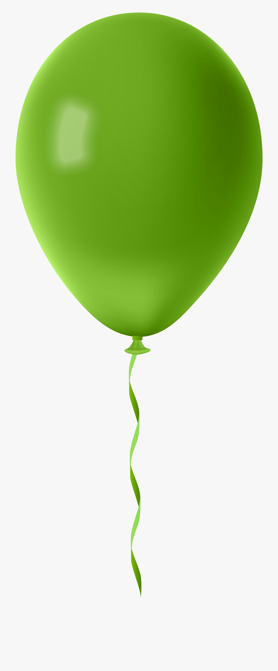 Balloon Transparent Png Clip - Transparent Background Green Balloon, Transparent Clipart