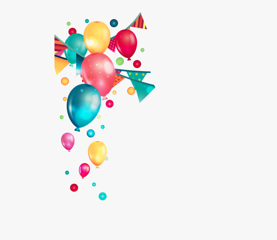 Birthday Party Balloons Vector - Balloons Png Transparent Background, Transparent Clipart