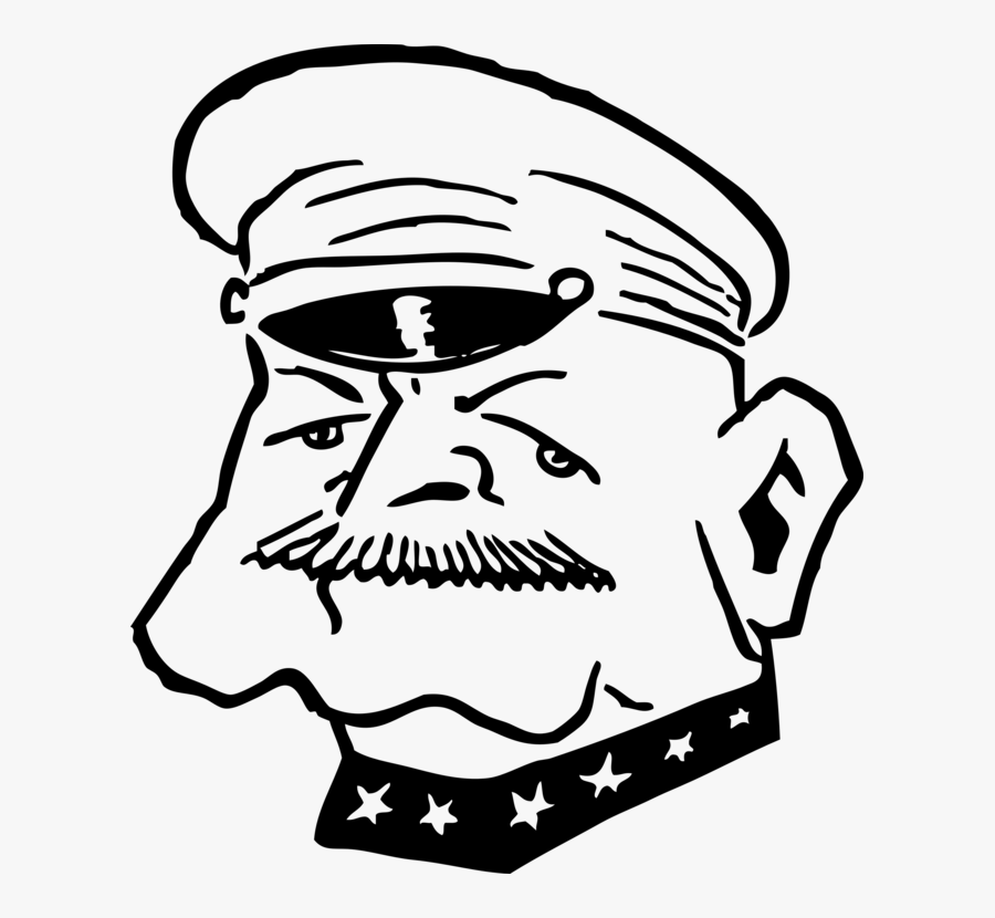 Free Vector Military Man Clip Art - Gambar Kepala Pake Topi Png, Transparent Clipart