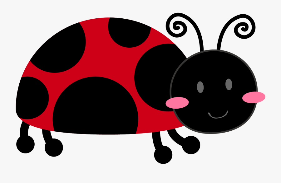 Girl And Ladybugs Clip Art - Ladybird Beetle, Transparent Clipart
