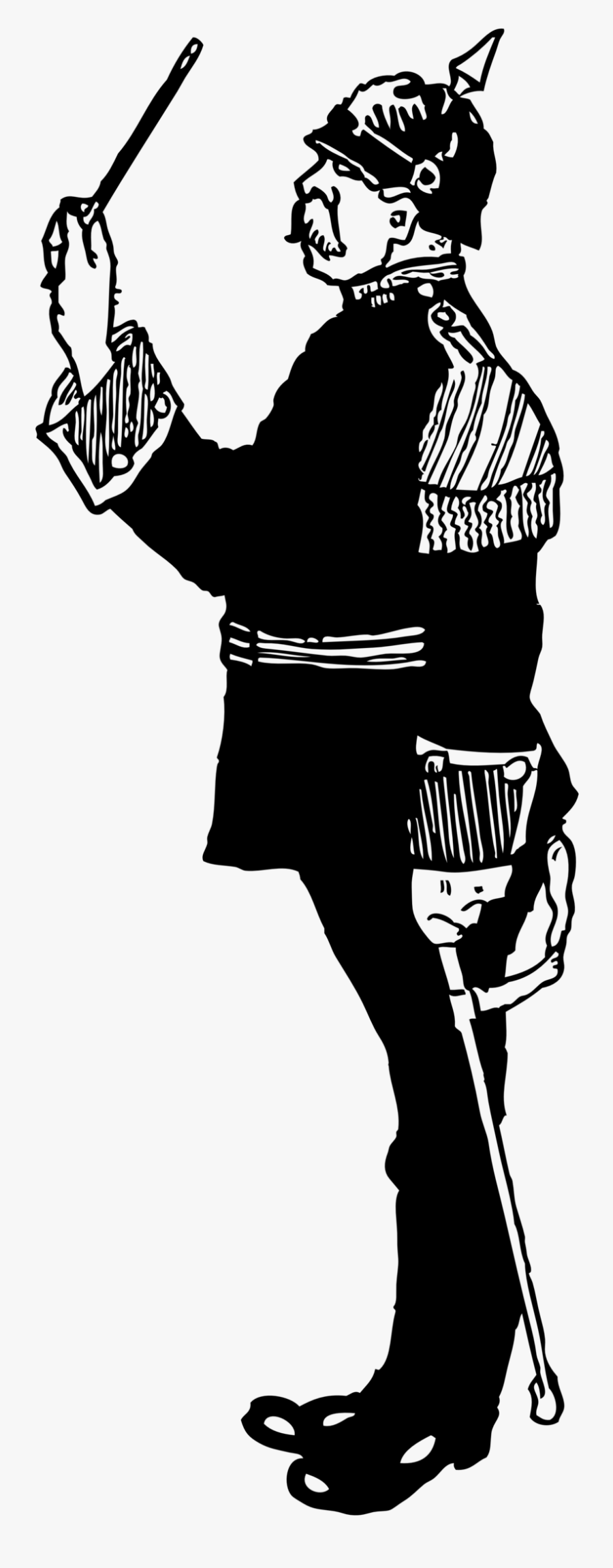 Ww1 German Military Band, Transparent Clipart