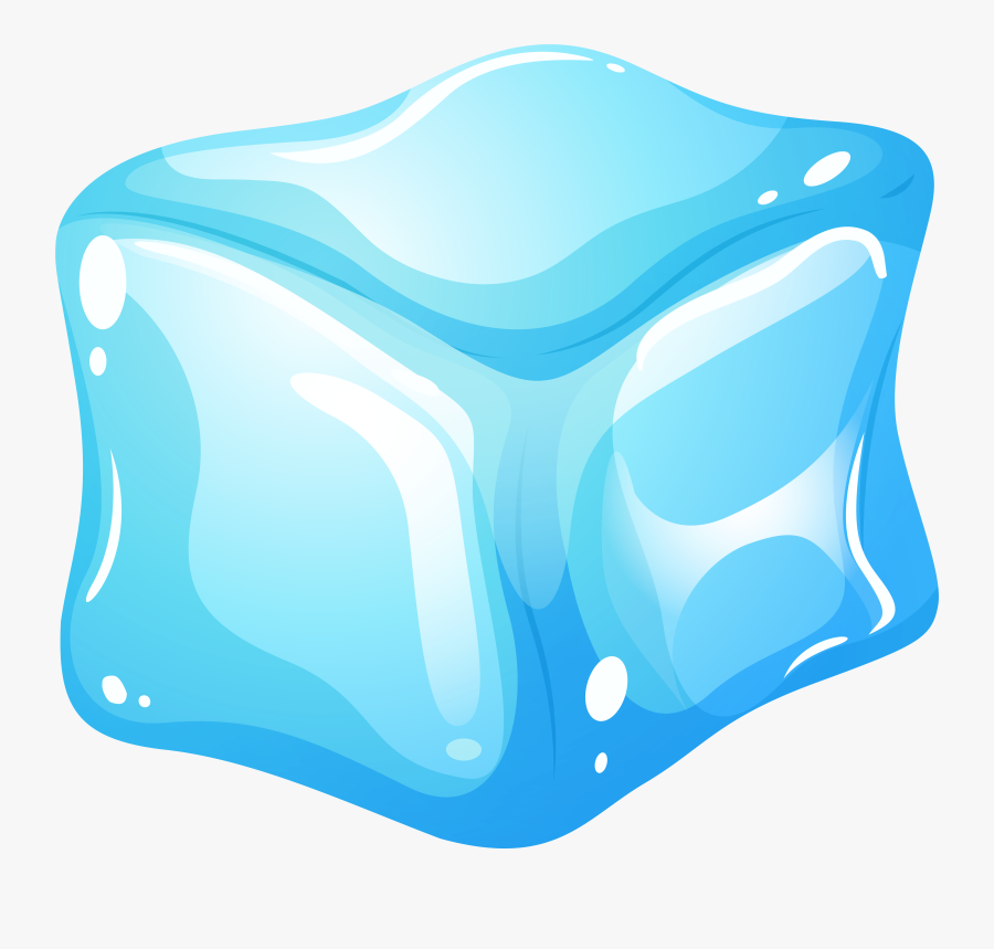 Ice Cube Blue Png Clip Art - Ice Cube Clipart, Transparent Clipart