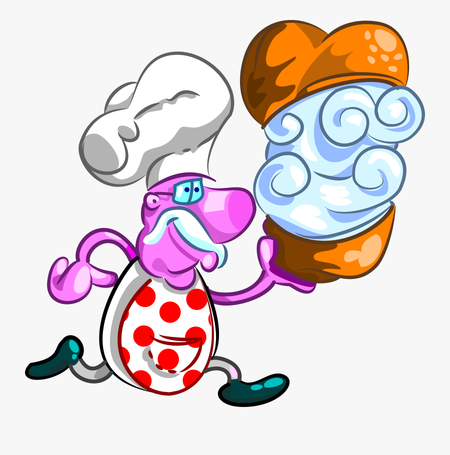 Wladek Le Chef - Delivery Chef Transparents Clipart, Transparent Clipart