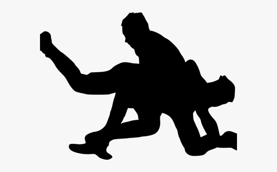 Wrestling Clipart Transparent Background - Transparent Background Wrestling Clip Art, Transparent Clipart