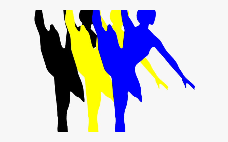 Military Clipart Drill Team - Ballet Dancer Silhouette, Transparent Clipart