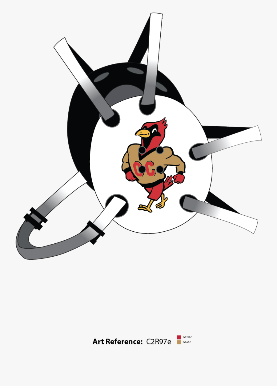 Otterbein Wrestling Headgear - Otterbein University, Transparent Clipart