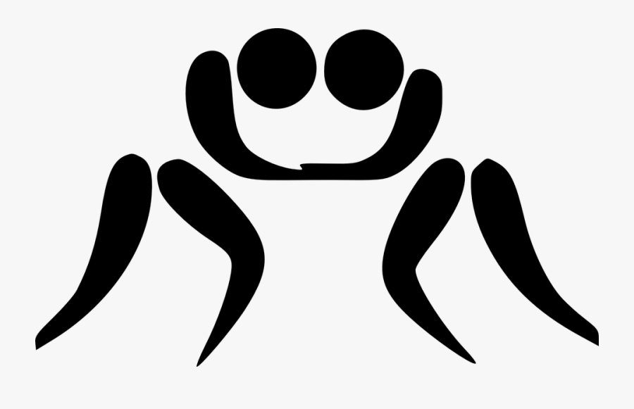 Wrestling - Wrestling Logo, Transparent Clipart