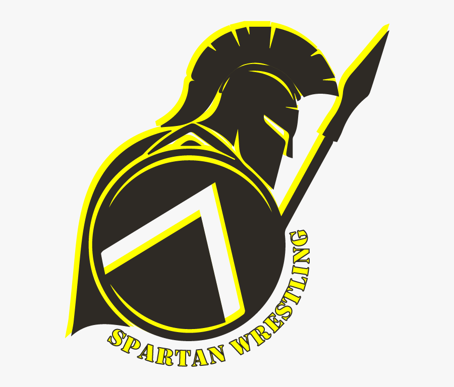 Spartan Logo - Black And White Spartan Vector, Transparent Clipart