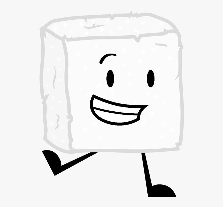 Ice Clipart Cube Object - Sugar Cube With Face, Transparent Clipart