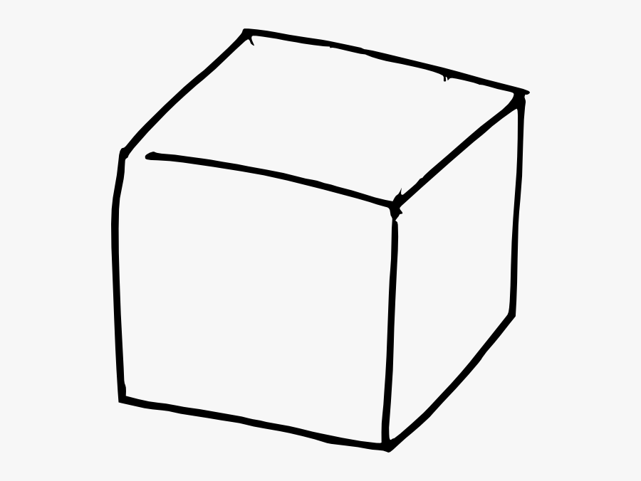 Clipart Of Aaron, Ice Cube One And 3d Cube One - Cube Clipart Black And White, Transparent Clipart