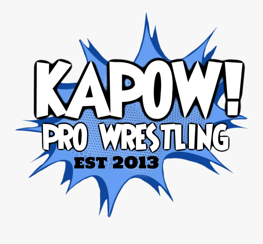 Kapow Wrestling - Graphic Design, Transparent Clipart