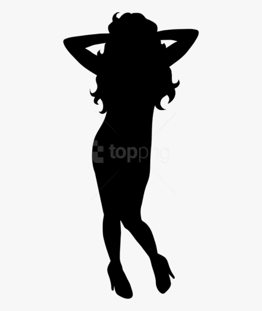 Transparent Ice Cubes Clipart - Dancing Woman Silhouette Png, Transparent Clipart
