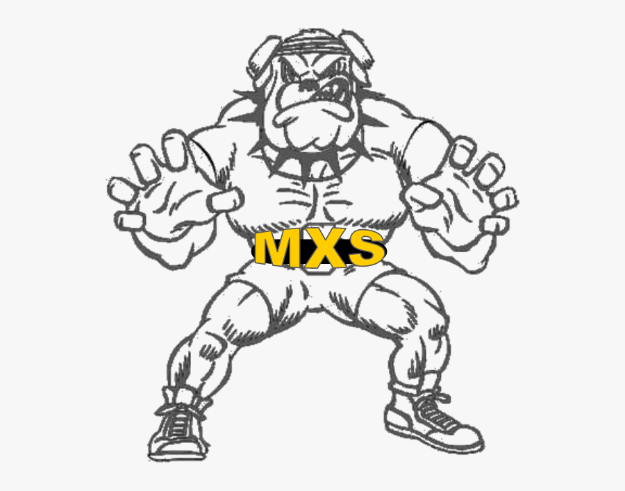 Bulldog Wrestling, Transparent Clipart