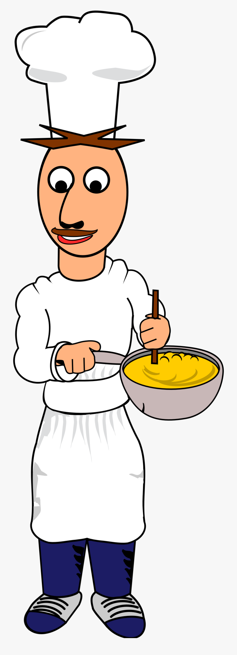 Clipart - Clip Art Png Cook, Transparent Clipart