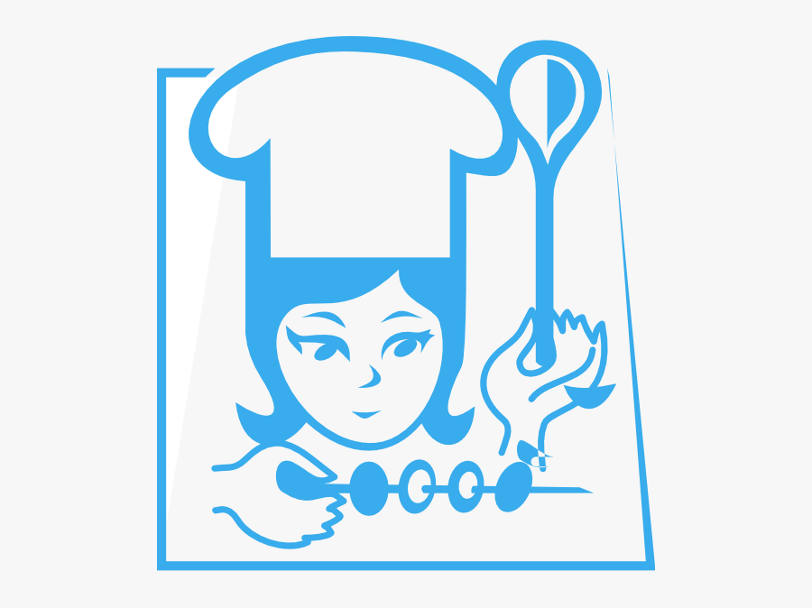 Black Female Chef Clipart, Transparent Clipart