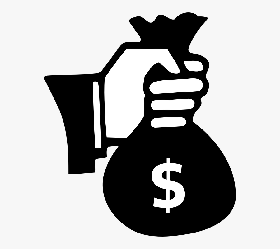 Pro Wrestling Blog - Money Bag Silhouette Png, Transparent Clipart
