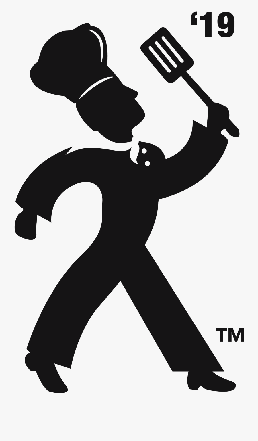 100 Men Who Cook™ - Chef Png Black And White, Transparent Clipart