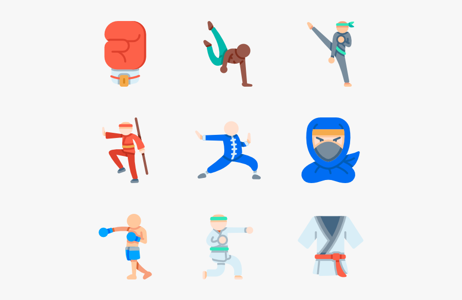 Martial Arts, Transparent Clipart