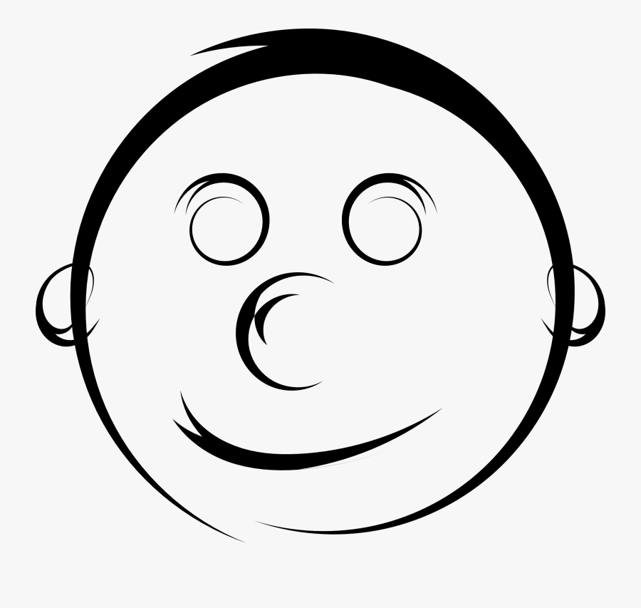 19 Black And White Smiley Face Png Transparent Stock - Black And White Smiley Face, Transparent Clipart