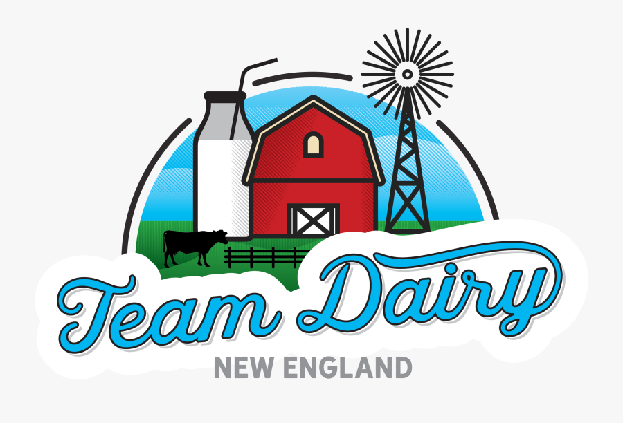 Team Dairy Logo, Transparent Clipart