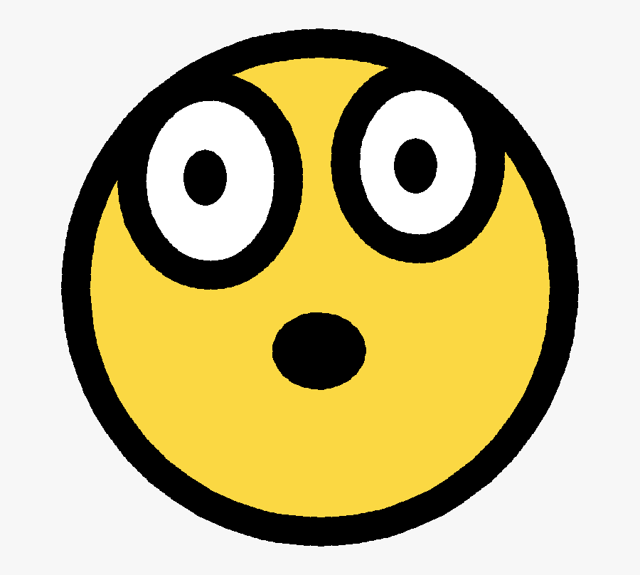 Shocked Smiley Faces - Shocked Face Clip Art, Transparent Clipart